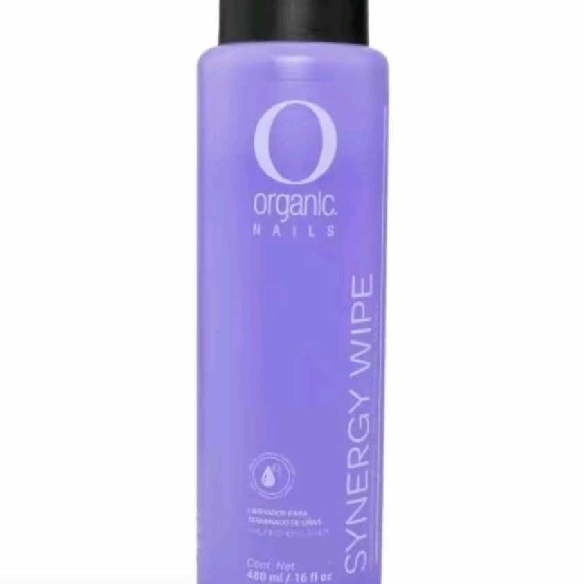 Organic Nails Synergy Wipe Limpiador de Uñas 480 ml 16 fl oz