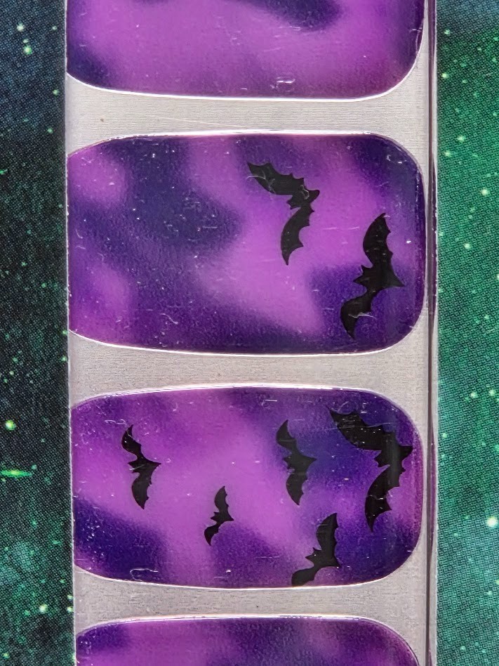 DASHING DIVA GLOSS Ultra Shine Gel Palette HALLOWEEN ‘CAULDRON SMOKE’ Nail Strip