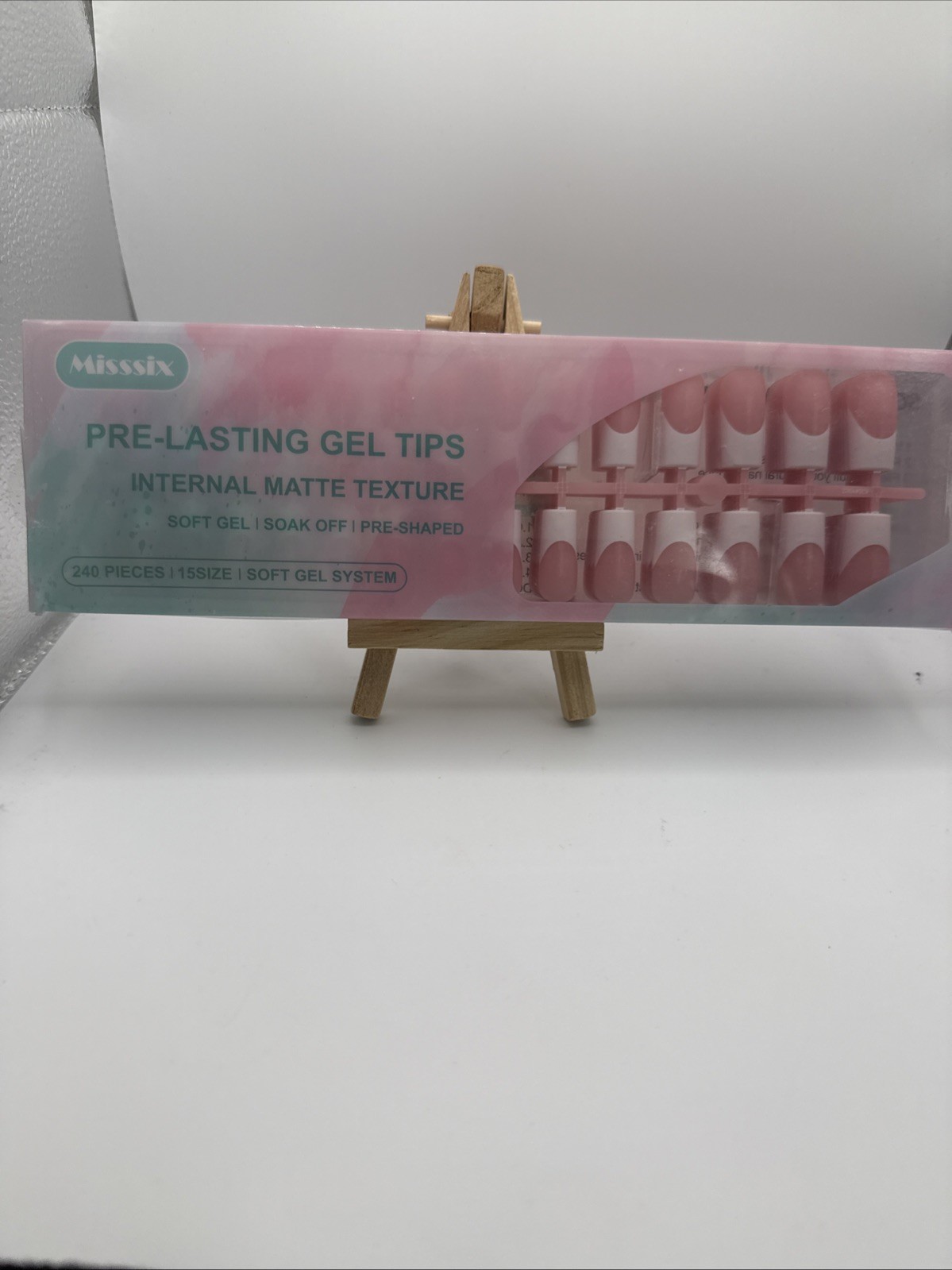 Pre- Lasting Gel Tips Internal Matte Texture – New! Great Price!