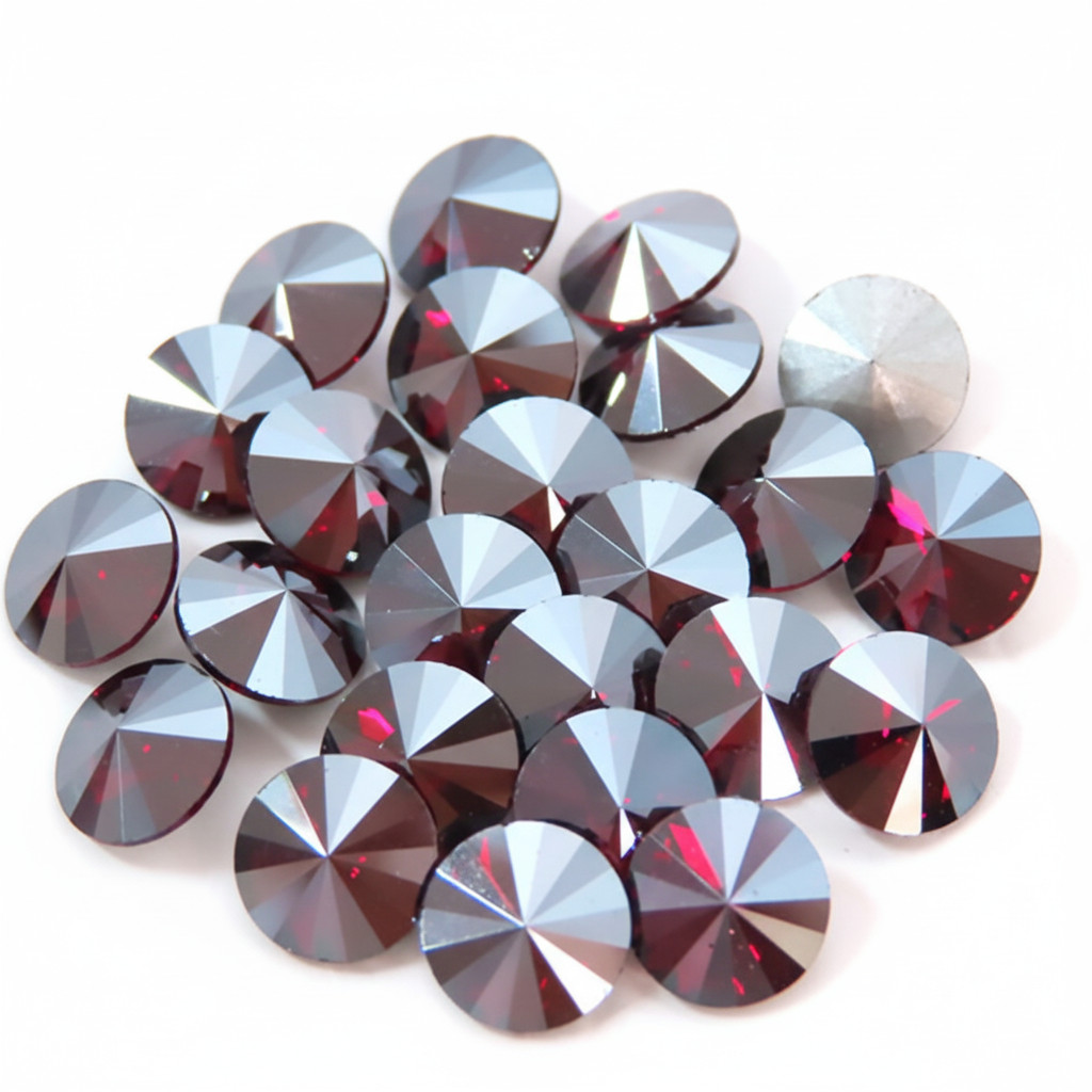 Swarovski 1122 Rivoli Round Stone SS47 10.7mm Pointed Back Crystal 2pcs