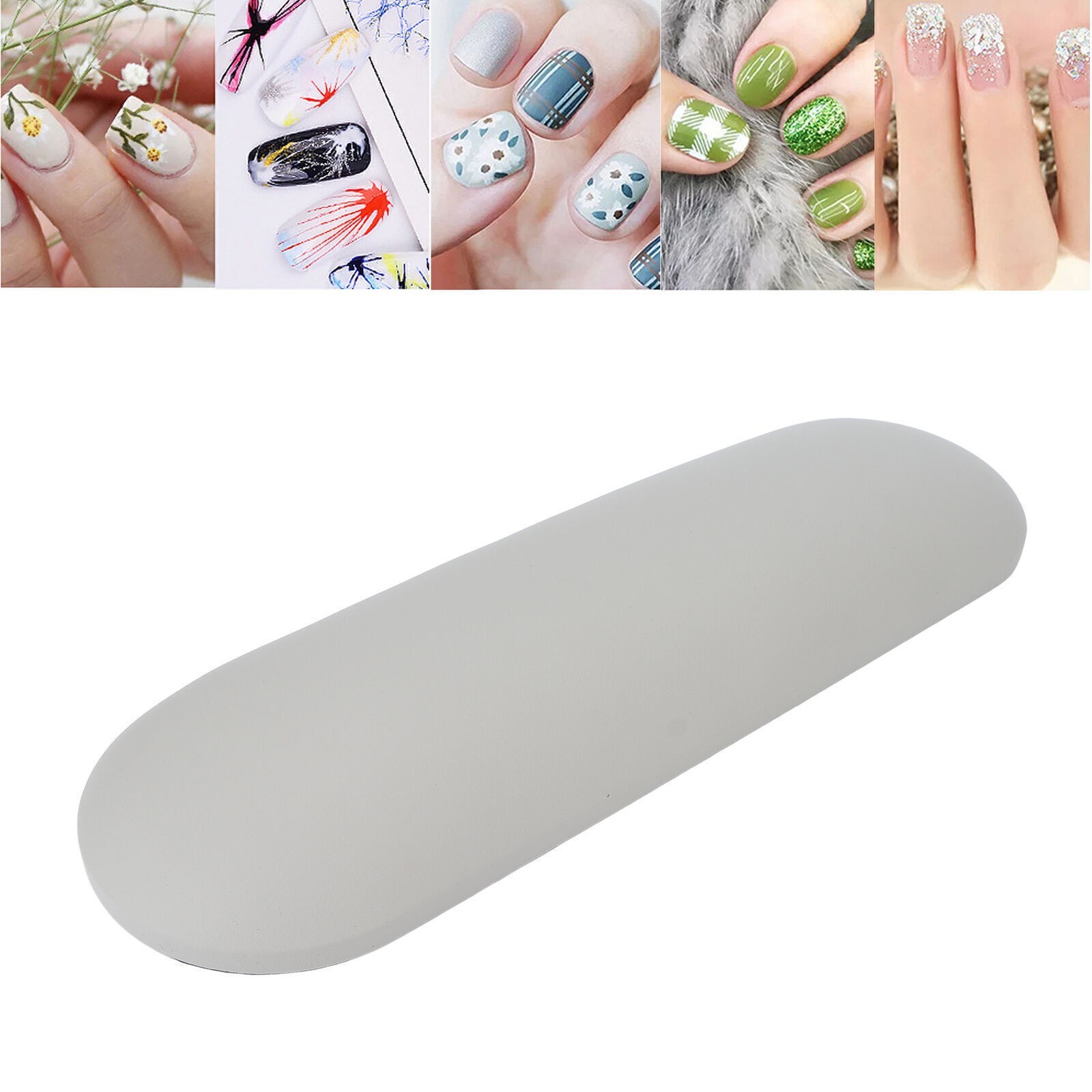 Nail Art Pillow PU Leather Soft Lightweight Manicure Hand Rest Cushion for Home