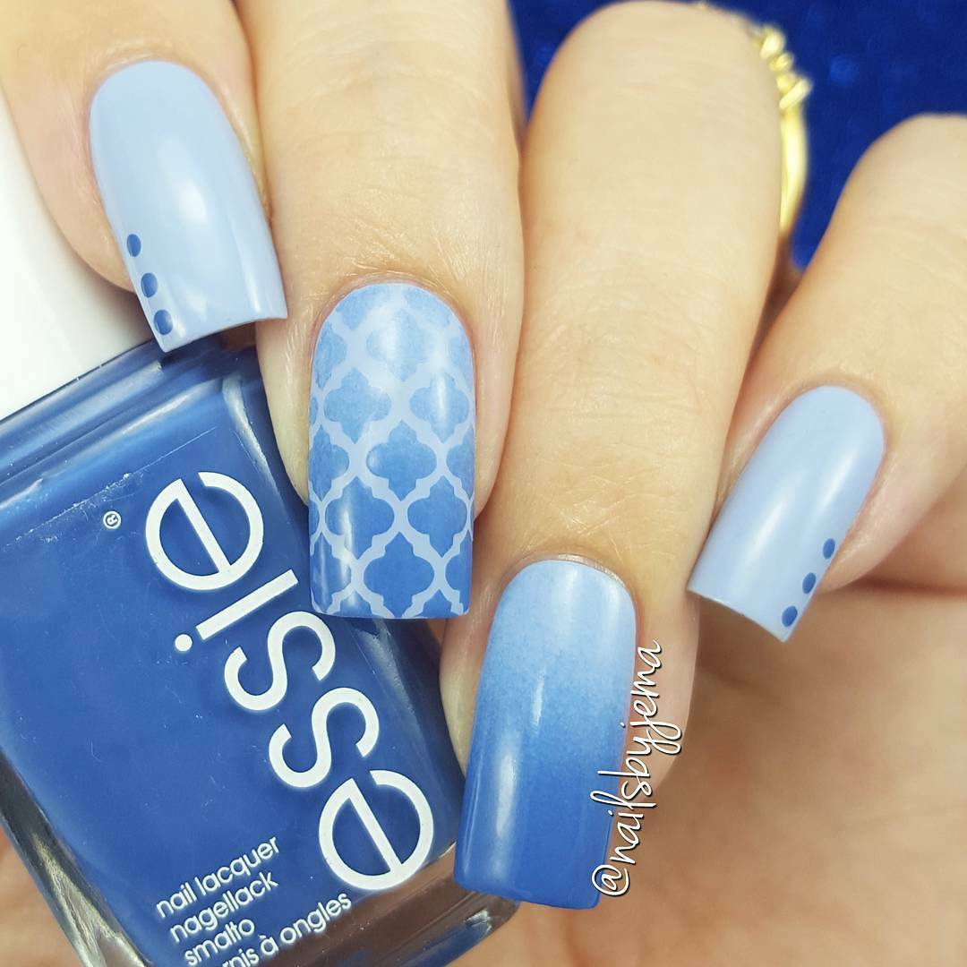 Moroccan stencils for nails, quatrefoil nail stickers, nail art, nail vinyls
