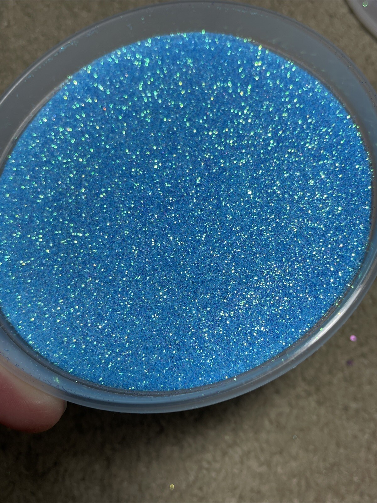 50G Solvent Resistant 0.2MM Iridescent shape Glitter Nail Art Face Crafts