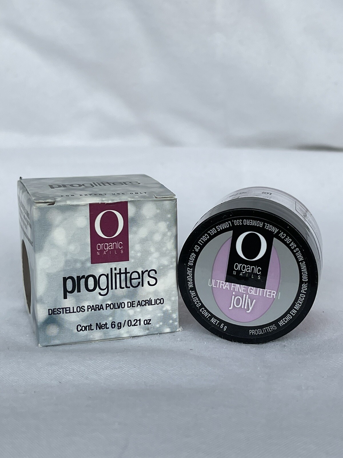 Organic nail ProGlitters / Ultrafine Glitters /iridiscentes 6g