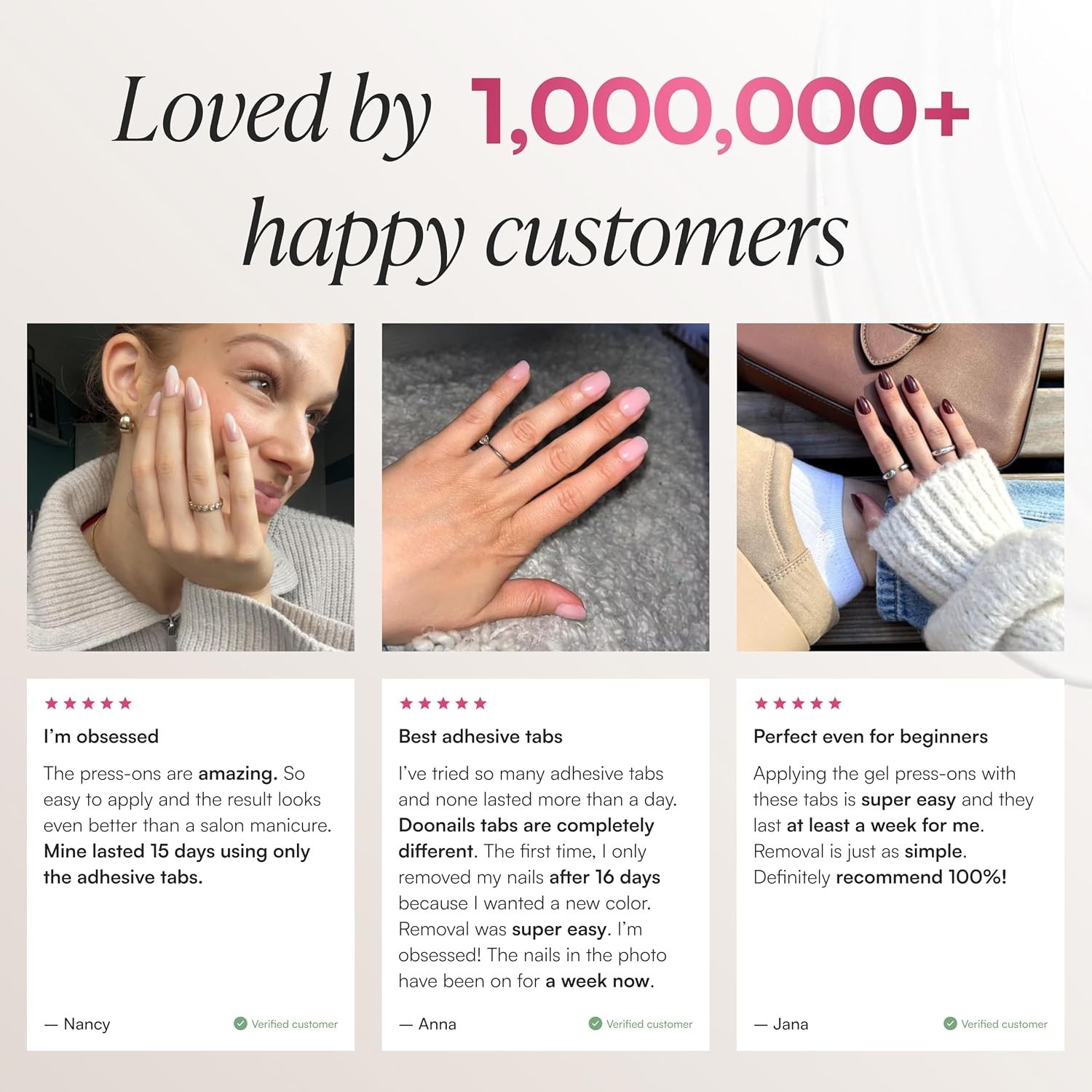 Extra Strong Nail Tabs for Press On Nails – Waterproof, Ultra-Thin Adhesive N…