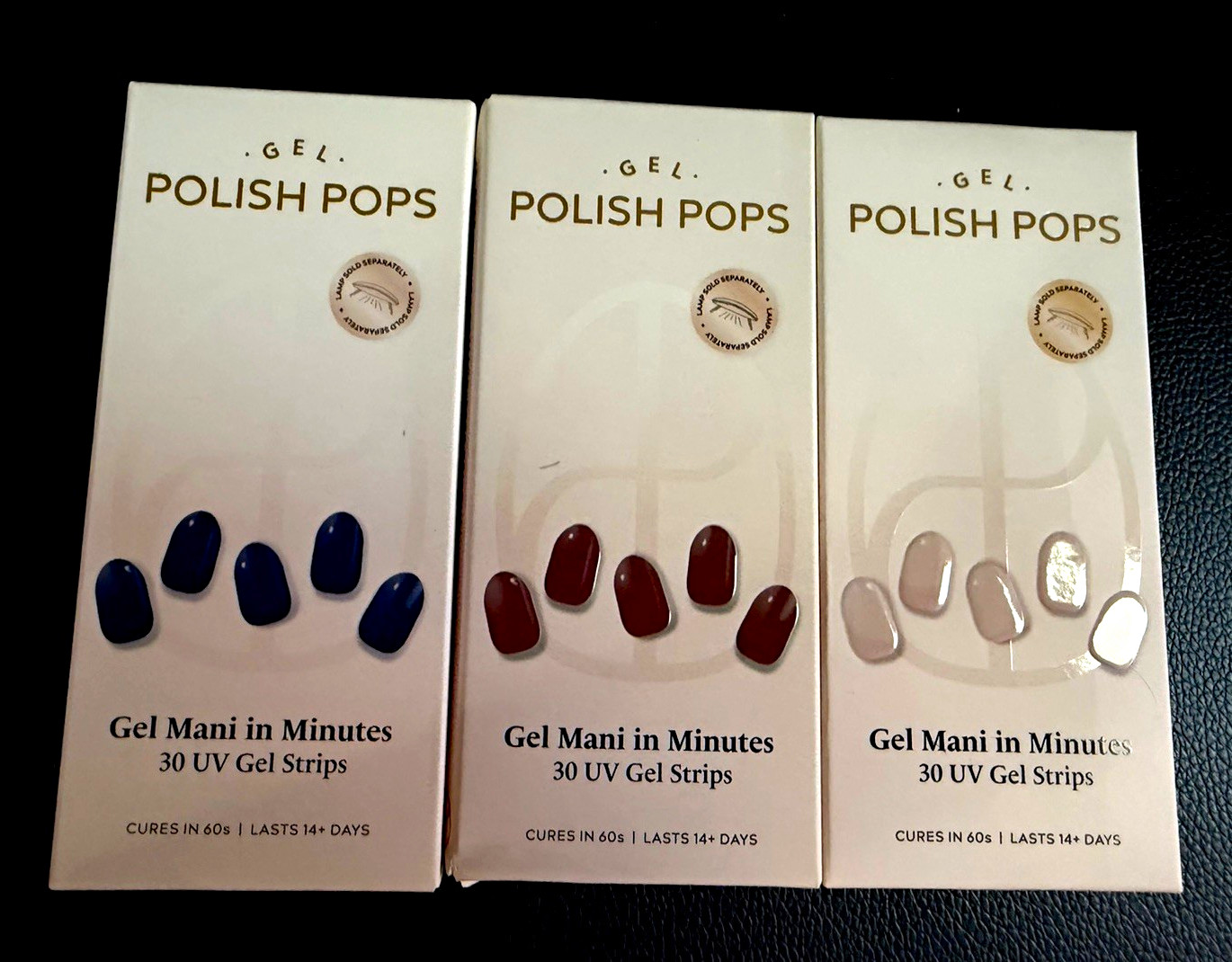 Polish Pops Gel Strips 3 packs