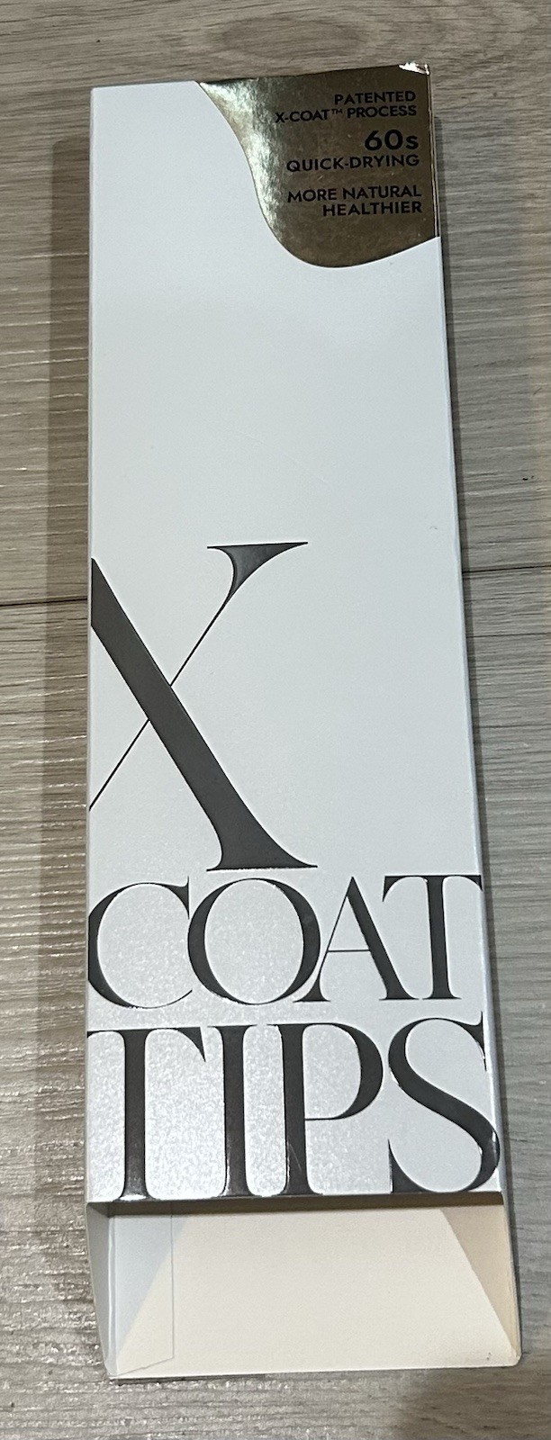 X Coat Tips French Tips Short 160pcs Quick-Drying BTMMA Material Short Square