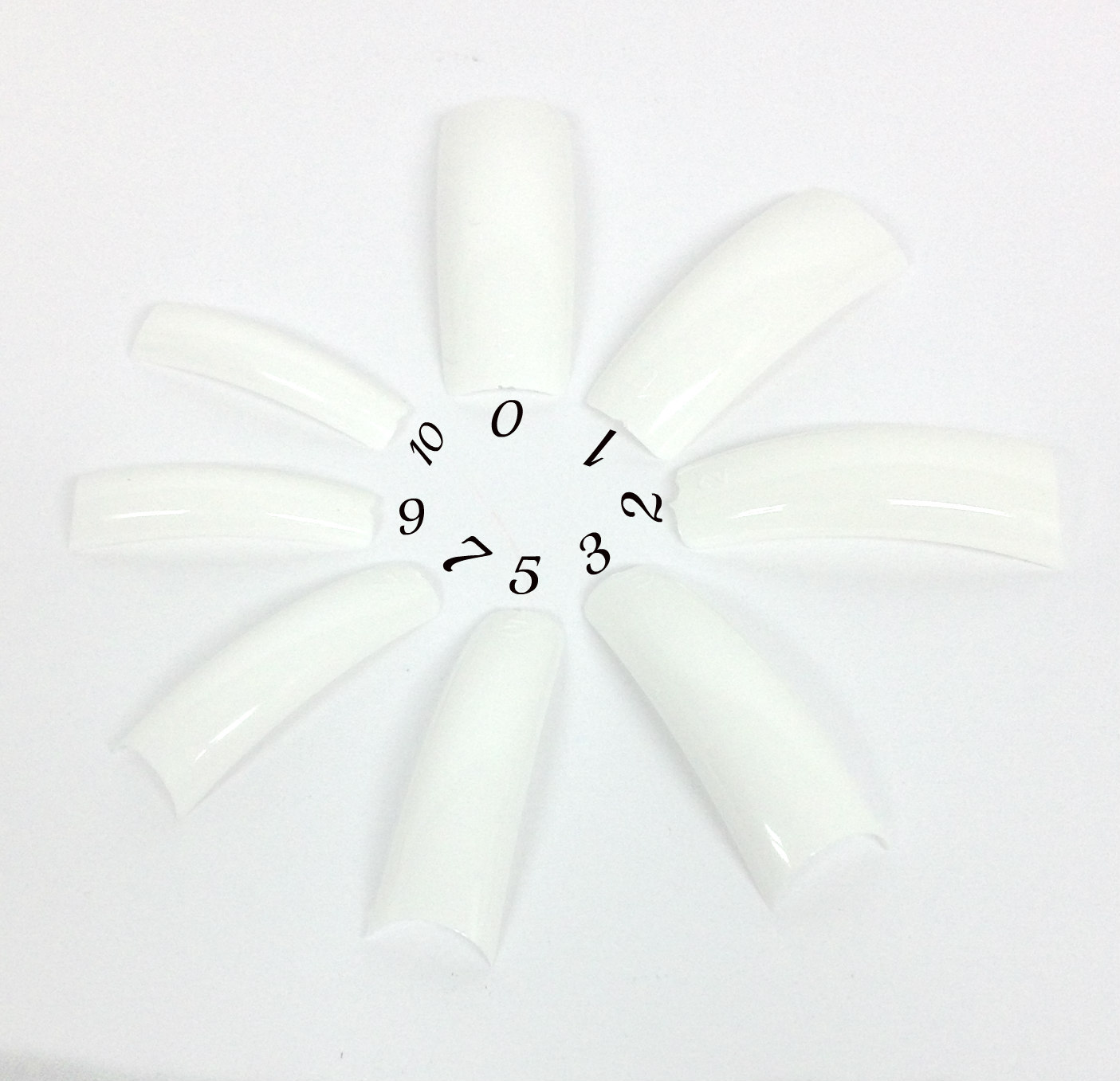 Lamour – Ellipse French Tips – Size 0-10 – Set of 2 x 50cts/bag – Choose Any Set