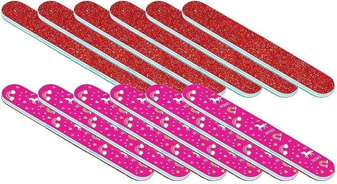 Rainbow and Butterflies Nail File | 12 Pcs.