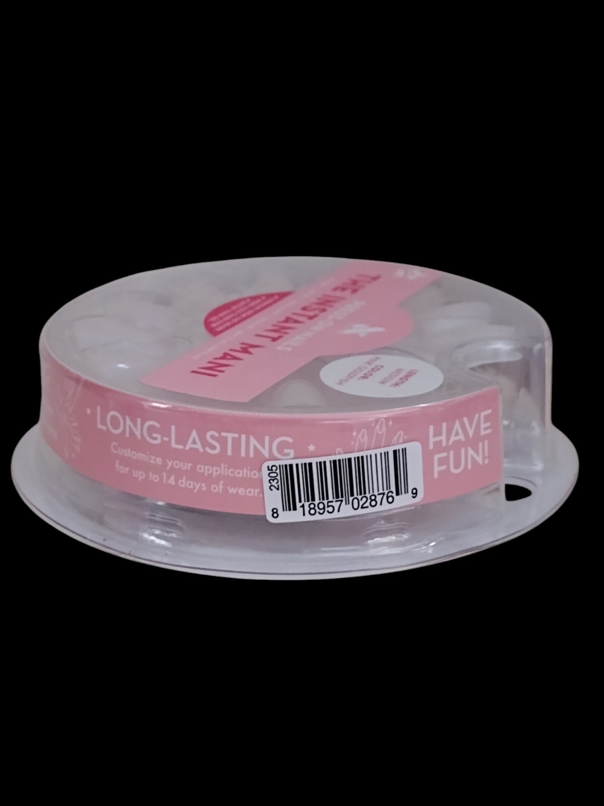 Olive & June Press-On Nails THE INSTANT MANI 42ct Medium Length PINK GOLDFISH