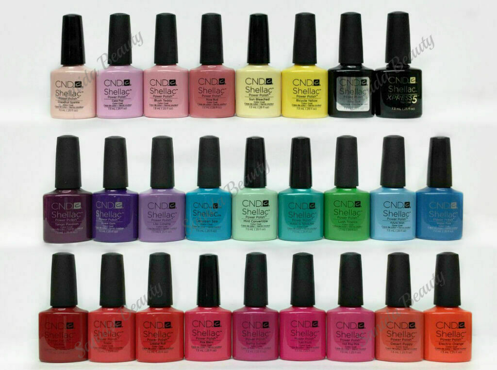 CND SHELLAC Power Polish UV Gel Nail Color Coat-U PICK COLOR 0.25oz – Series 5