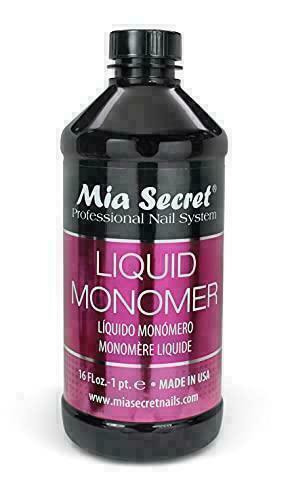 Mia Secret Liquid Monomer 16 oz & Cover Rose 1.5 lb