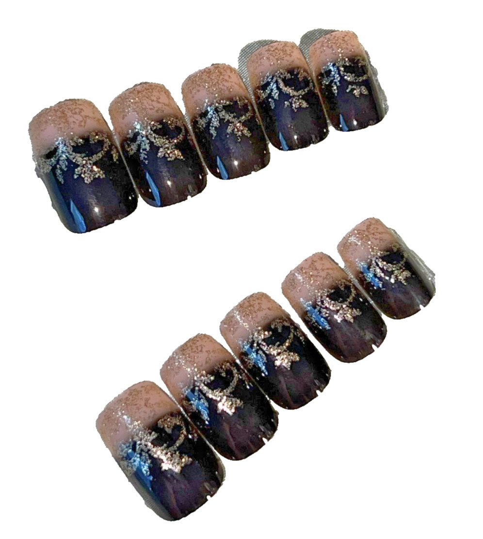 🖤 Midnight Shimmer Beauty Gift Box – Celestial Onyx Glam 🖤