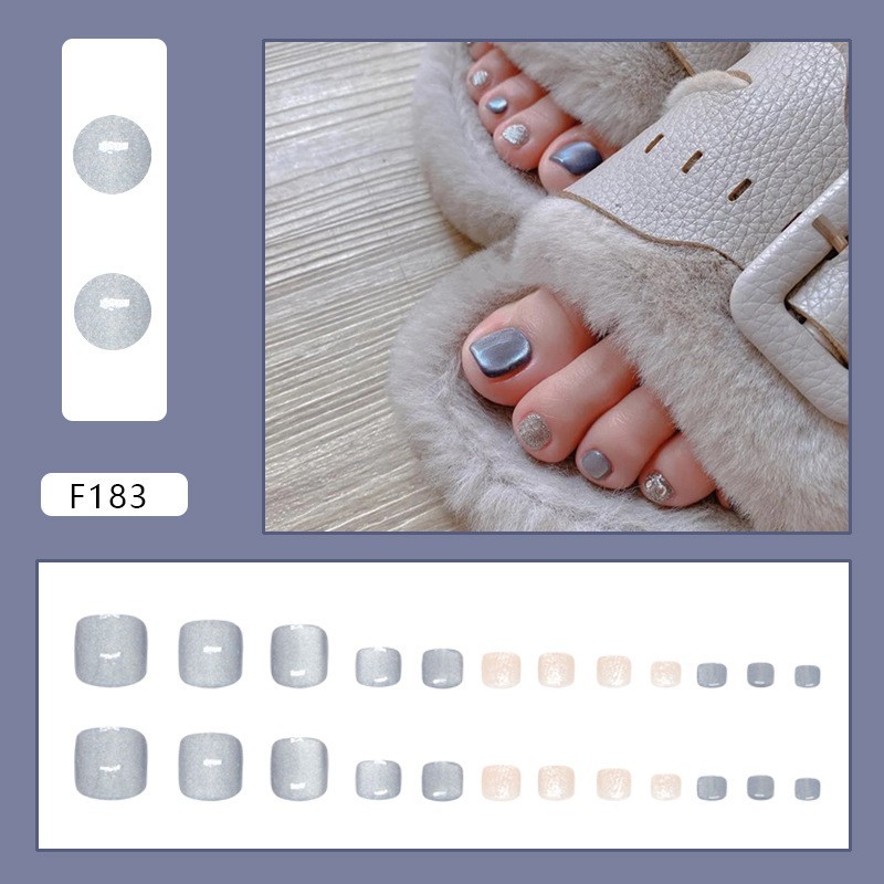 Press On Nails 24Pcs Eye Pattern Glue On False Nails for Women Size 15cm
