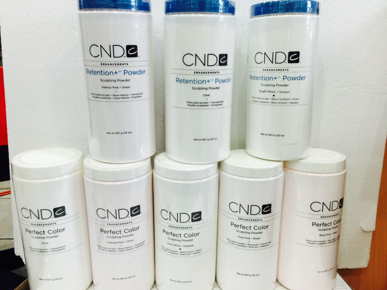 CND Enhancement Acrylic Perfect Color Retention+ Sculpting Powder 32 oz