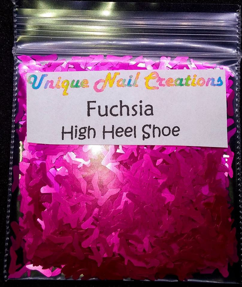 High Heel Shoe Shape~U Choose~Solvent Resistant~Nail Art•Face•Festival•Crafts