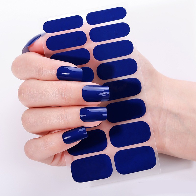 Full Size Nail Wraps Stickers Polish Look Art Ombre/French Manicure Nails USA