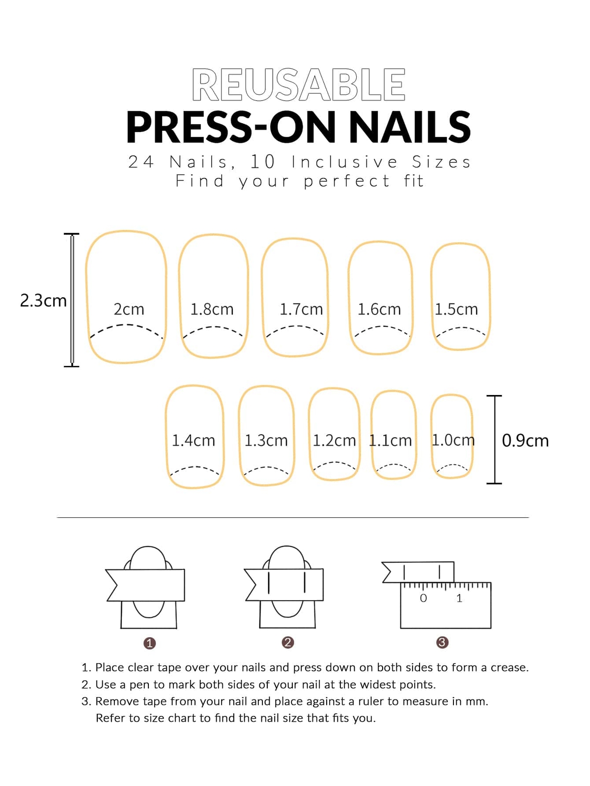 24pcs Square Apricot Glitter Cat Eye Effect Fake Nail Press On Nails False Nails