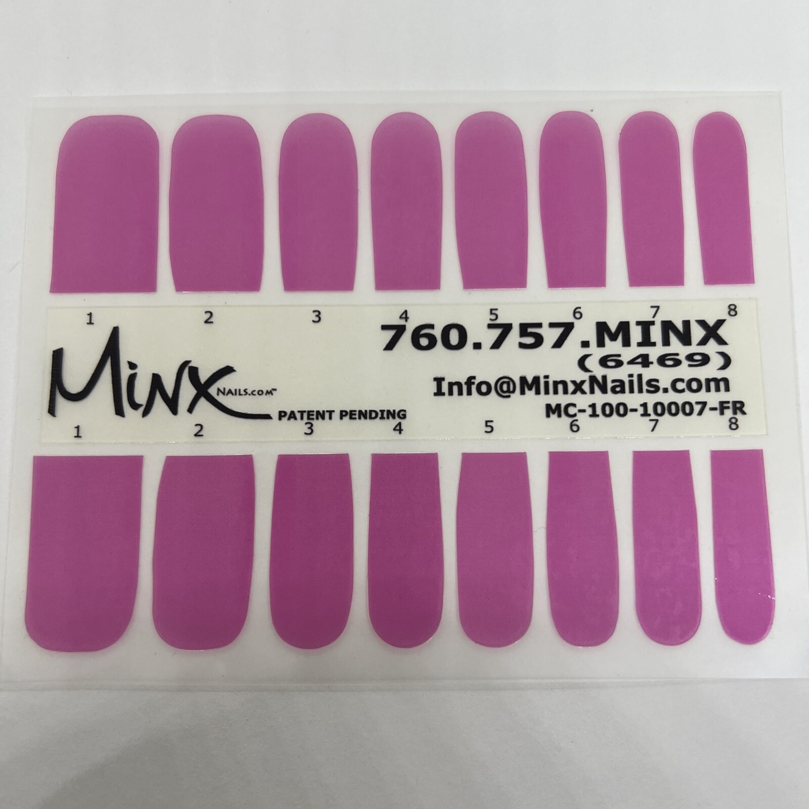 Minx Foil Nail Cover Nail Art Sticker Manicure Wraps