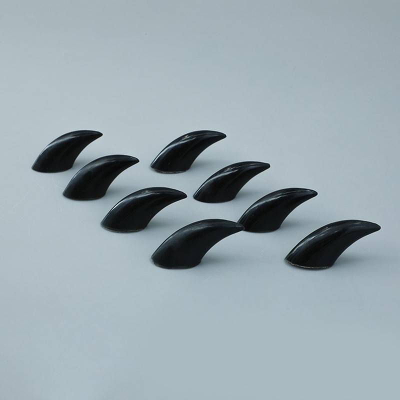 Claw Nails Press On Costume Animal Claws Cosplay Black White Transparent
