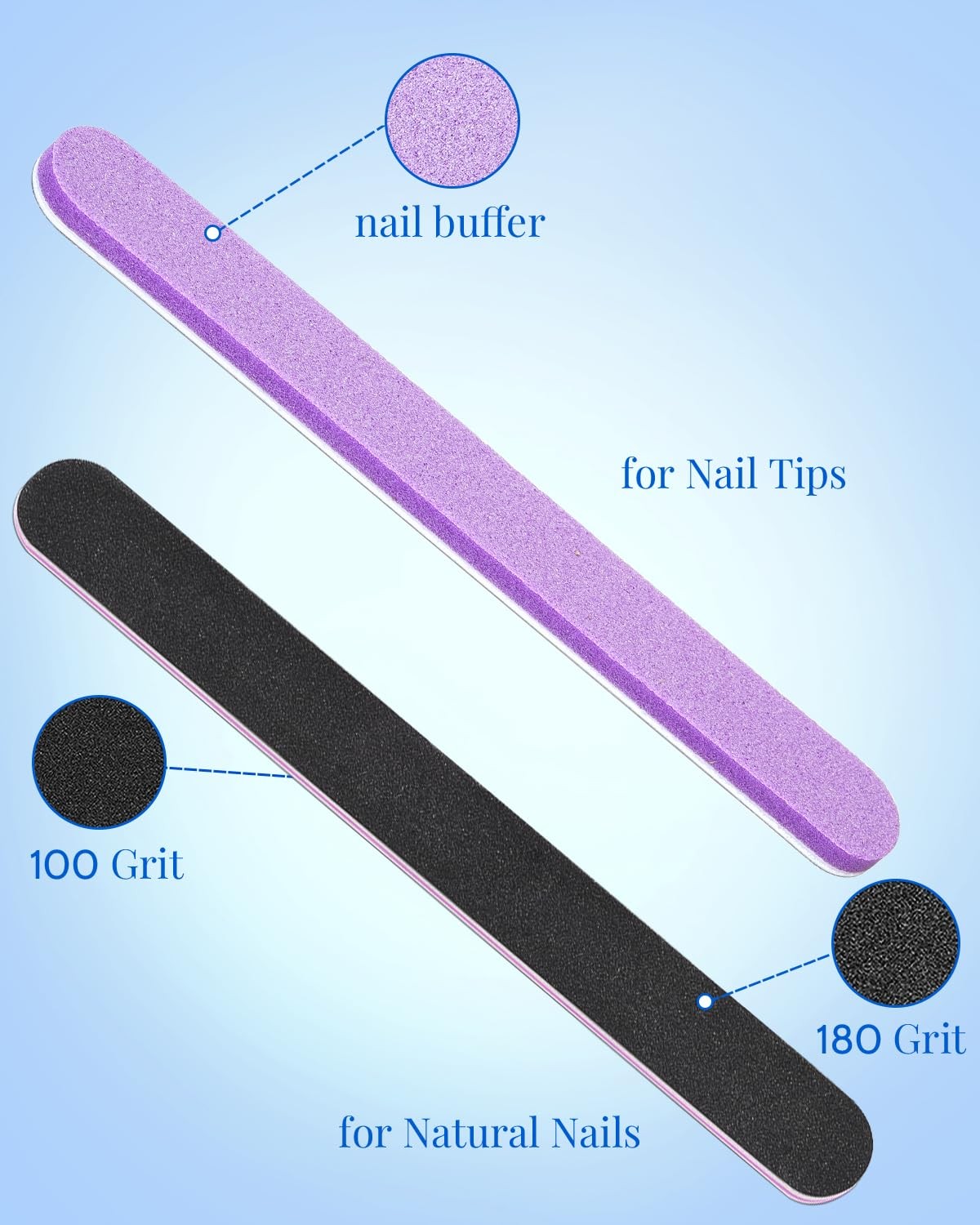 Short Square Nail Tips & Almond Tips, Short, Nails
