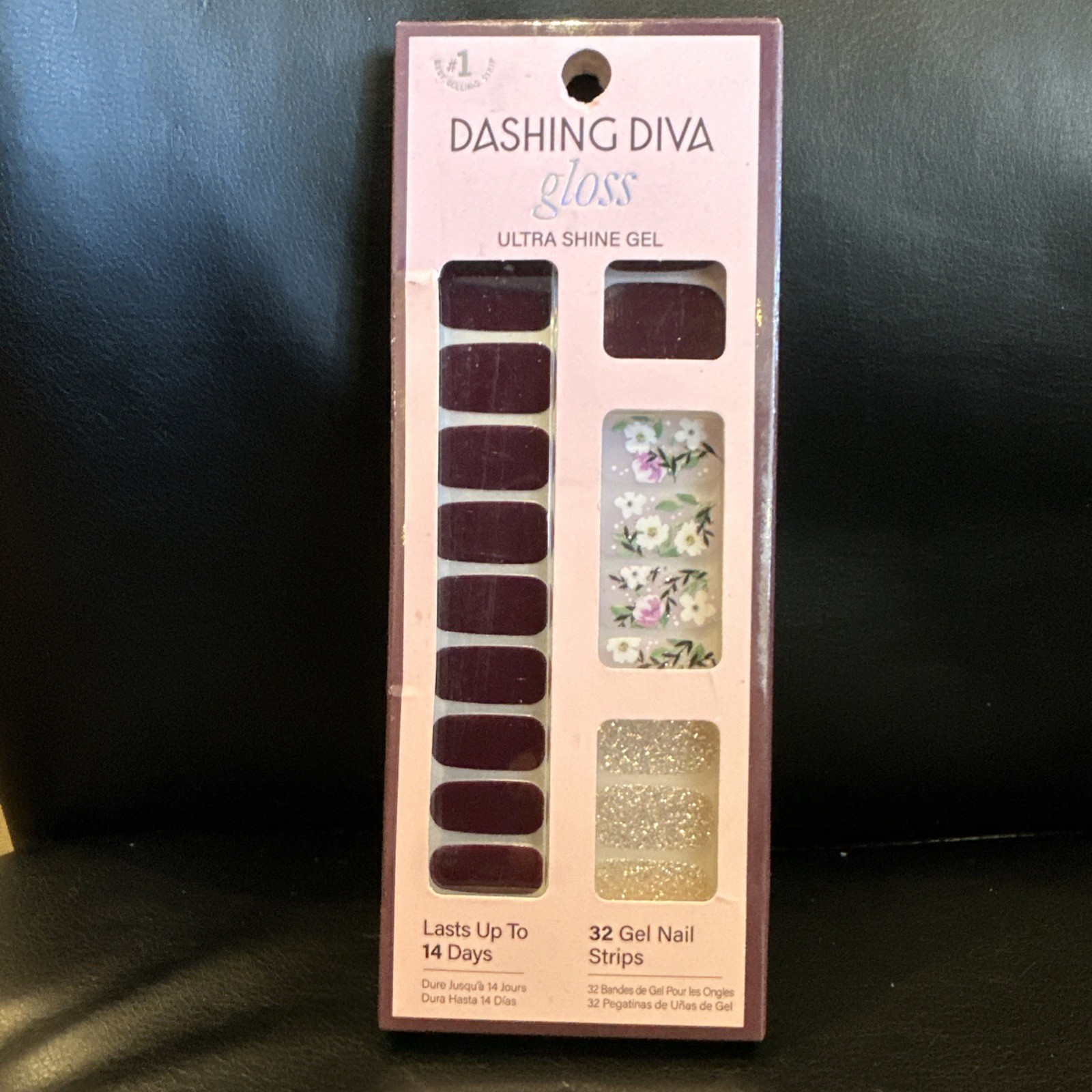 Dashing Diva Gloss Ultra Shine 32 Gel Nail Strips GS707 Baby Bouquet