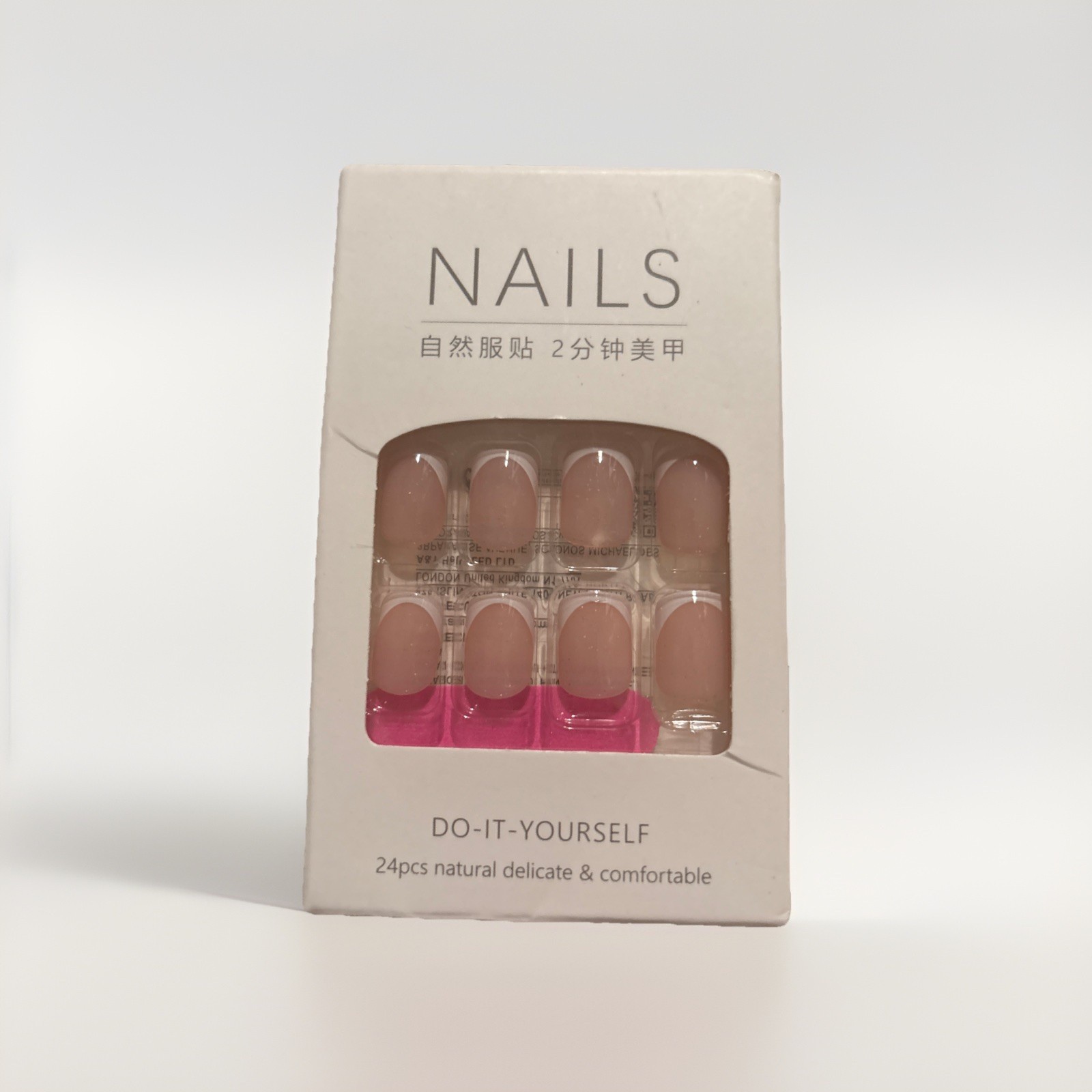 Set Of 5 press on nails short and Medium