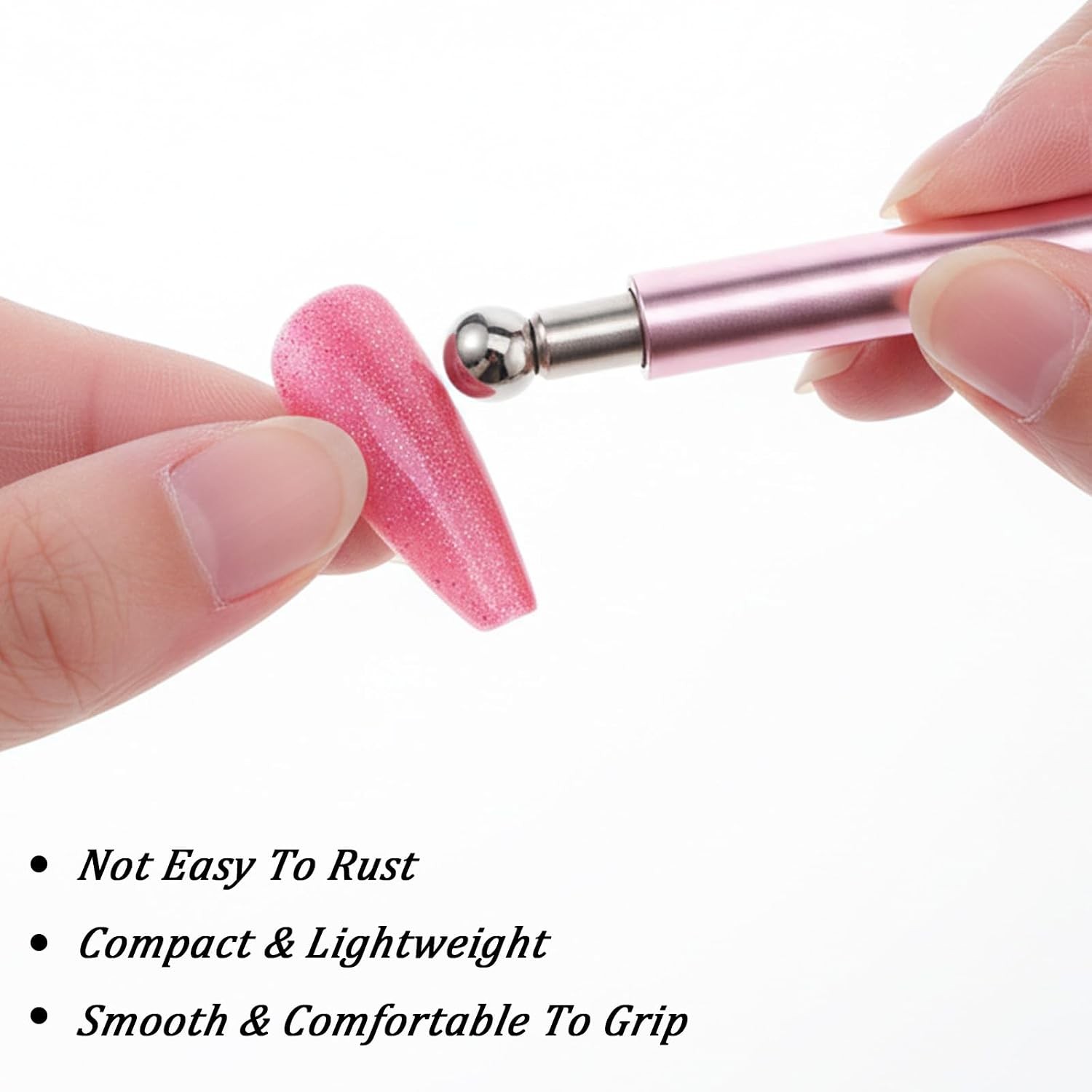 Double-Ended Multifunctional Nail Magnet, Sturdy Cat Eye Magnetic Stick