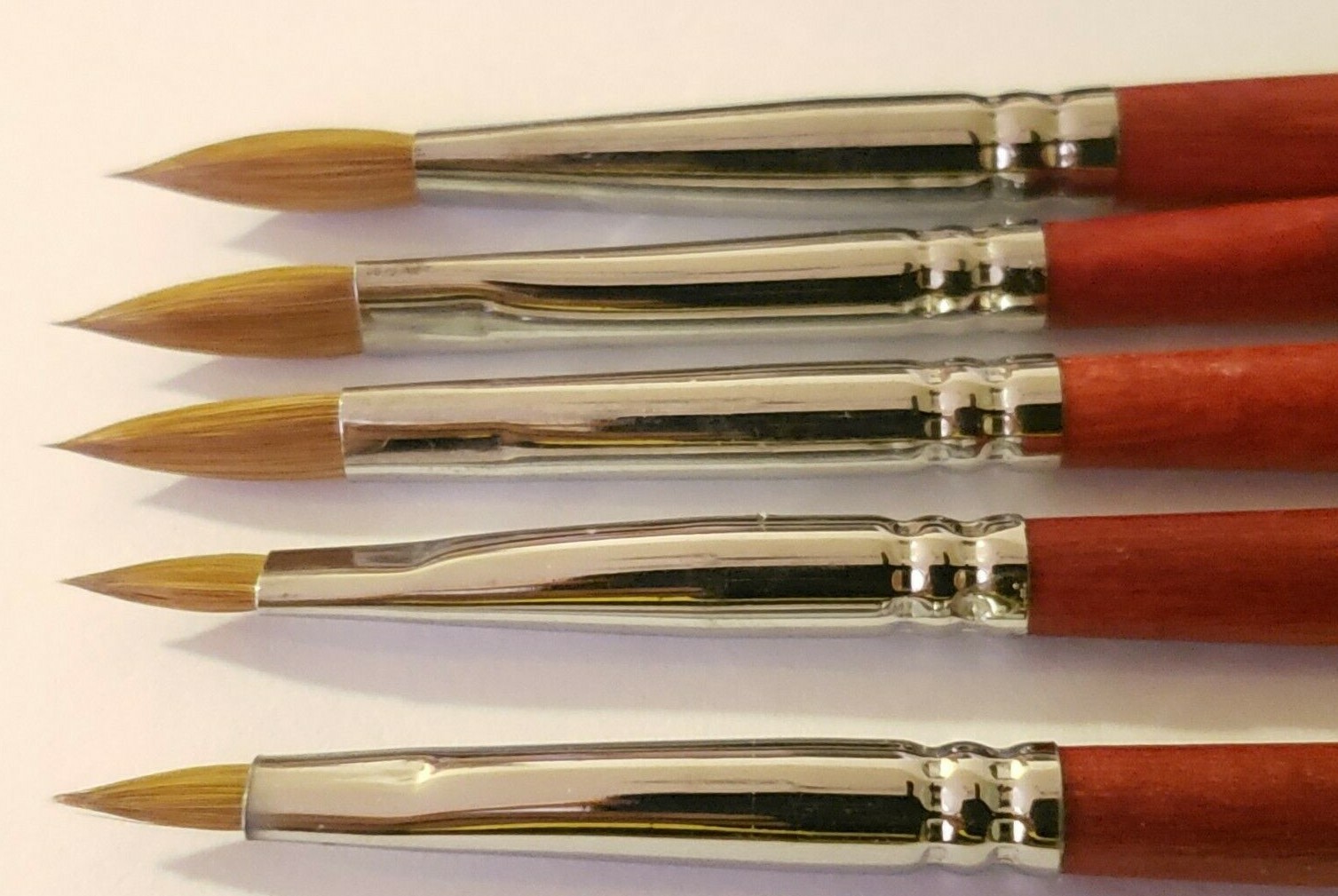 100% Pure Kolinsky Acrylic Brush Nail Art Brush Round Brush Choose Size Jargod