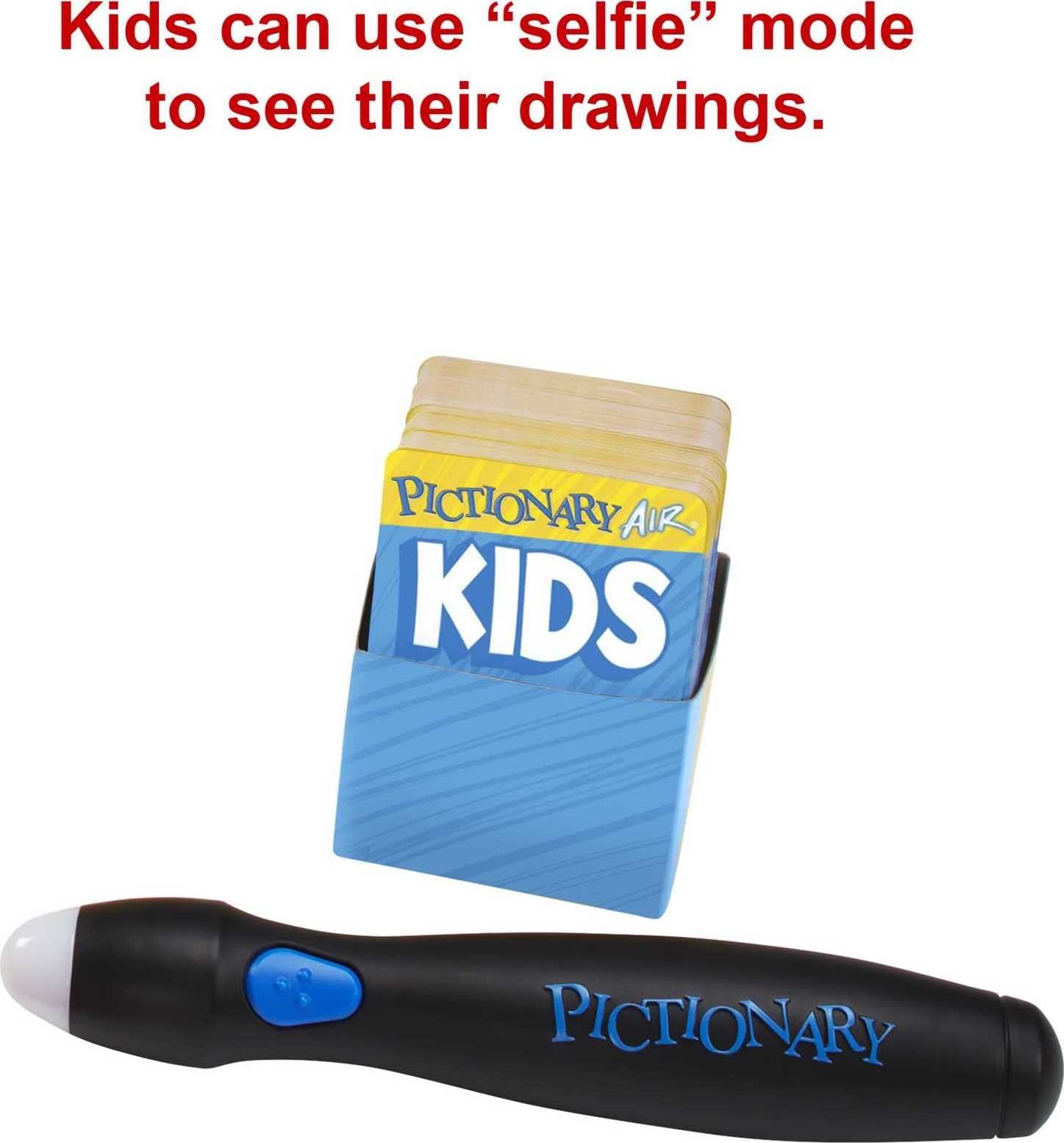 Mattel Games ​Pictionary Air Kids Vs. Grown-Ups Family Medium, Multicolor