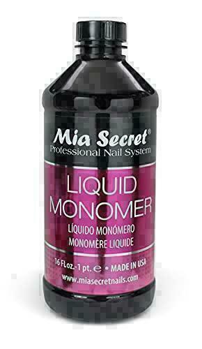 Mia Secret Liquid Monomer 16 oz & Cover Cool Pink 1.5 lb
