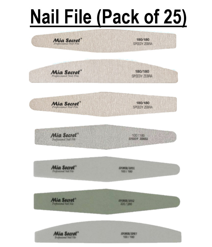 NEW!!! Mia Secret Nail File – PICK YOURS (Pack of 25)