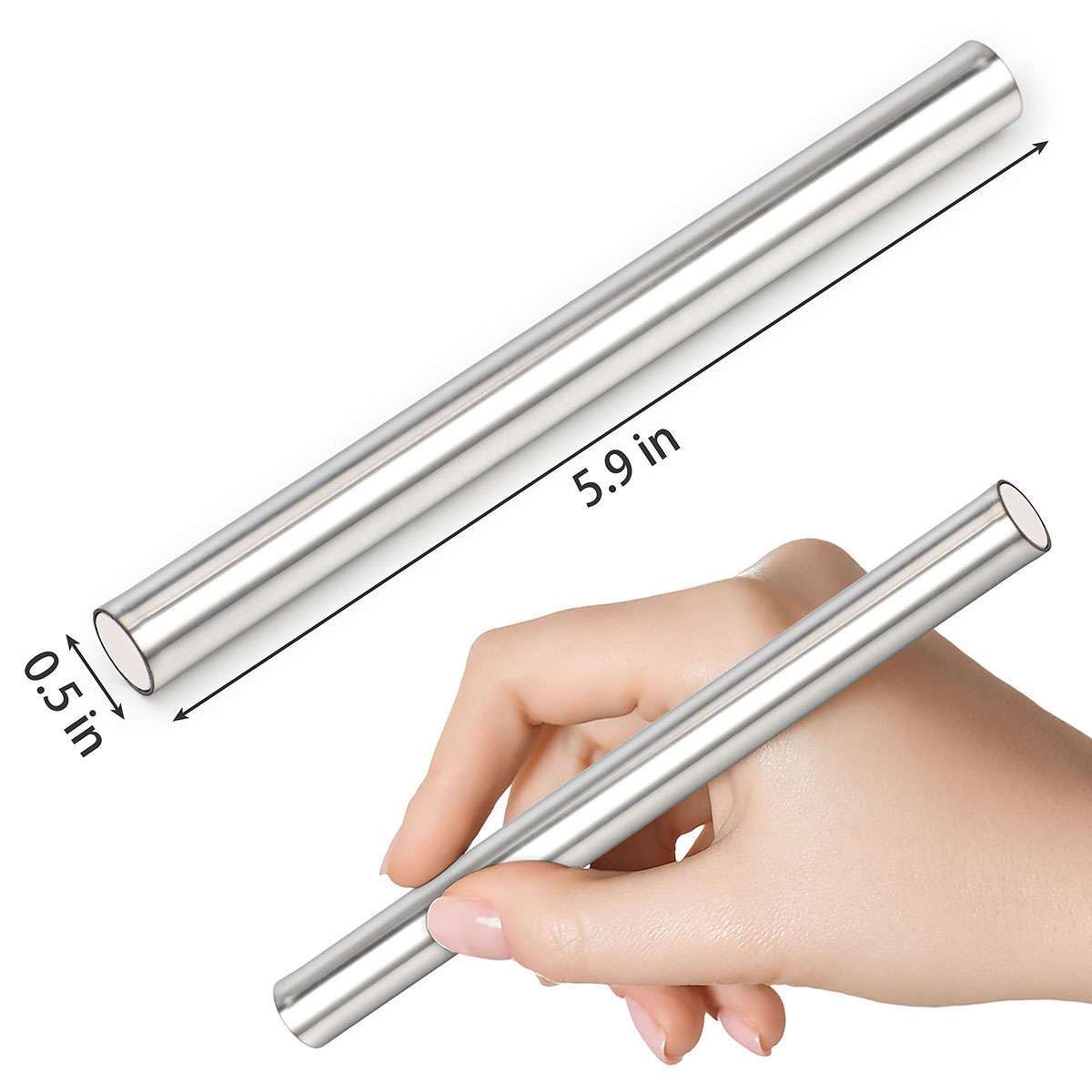 Magnetic Extra Strong Dual-Ended Cat Eye Nail Gel Polish Magnet Nail Art Tool US