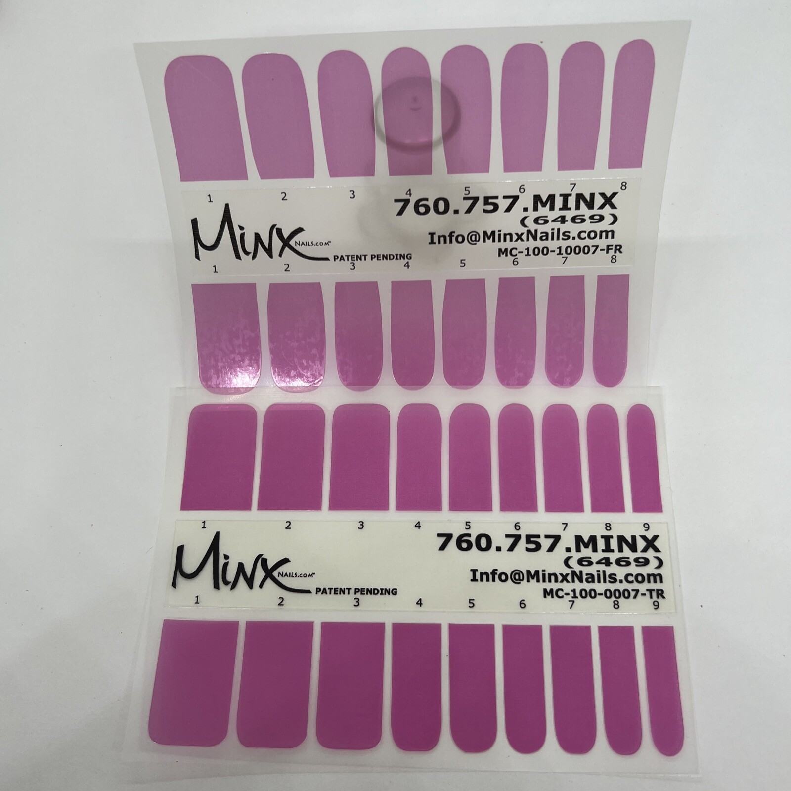 Minx Foil Nail Cover Nail Art Sticker Manicure Wraps