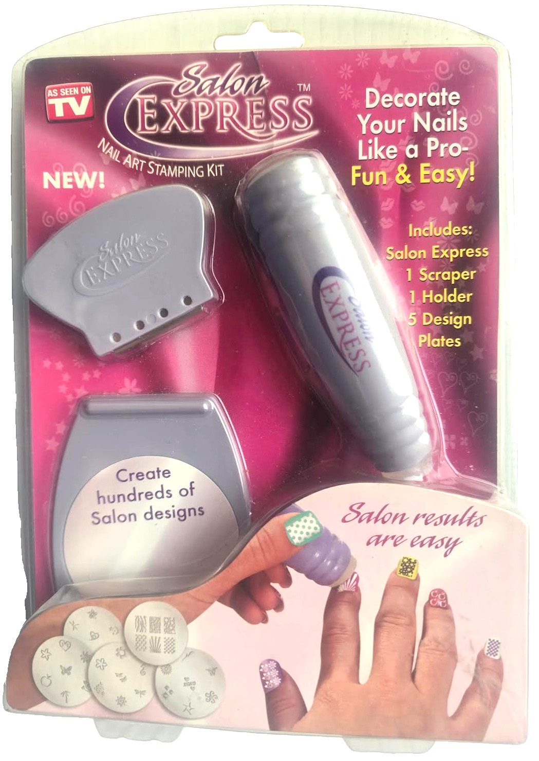 Salon Express Nail Art Stamping Kit Body / Beauty Care / Body Care / Beauty Care