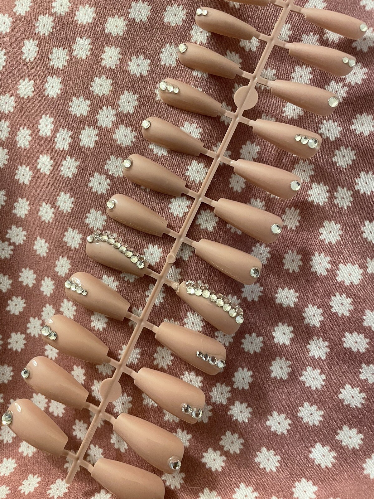 Nude Ballerina Med Press-Ons