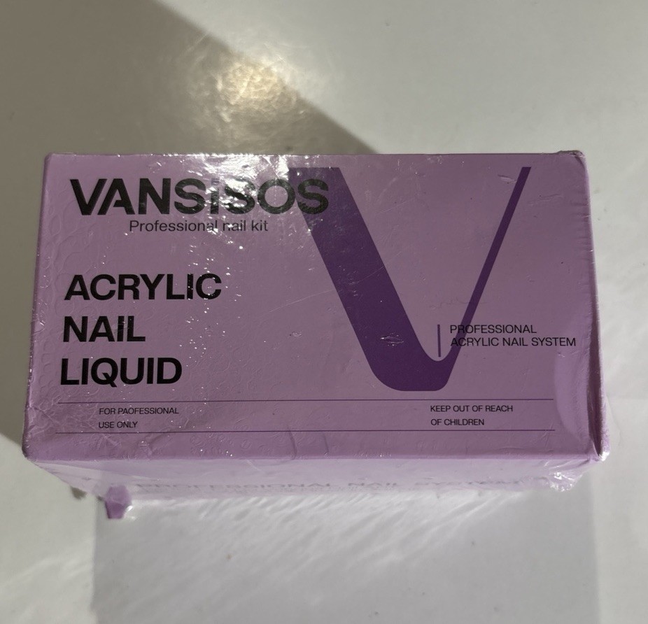 Vansisos Professional Acrylic Nail System New Sealed For Acrylic Powder Gift