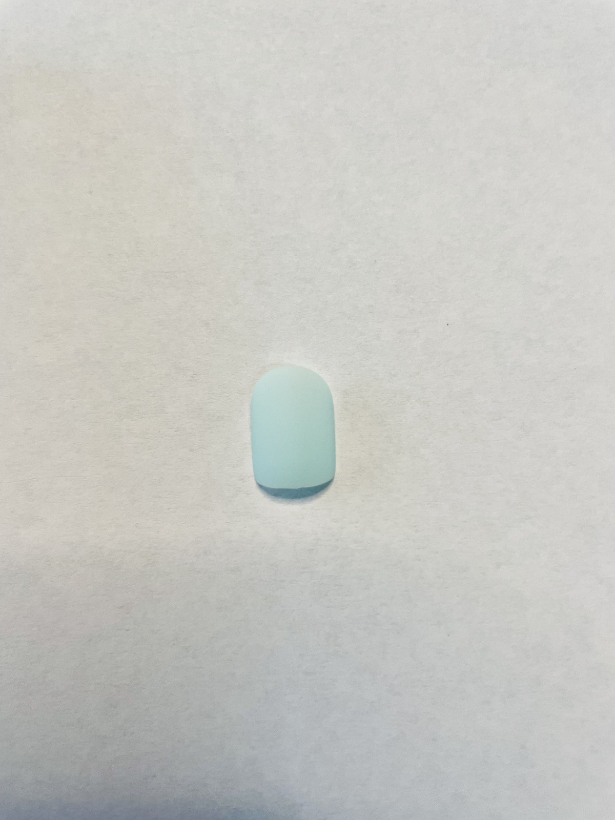 Matte Sky Mint Press On Nail