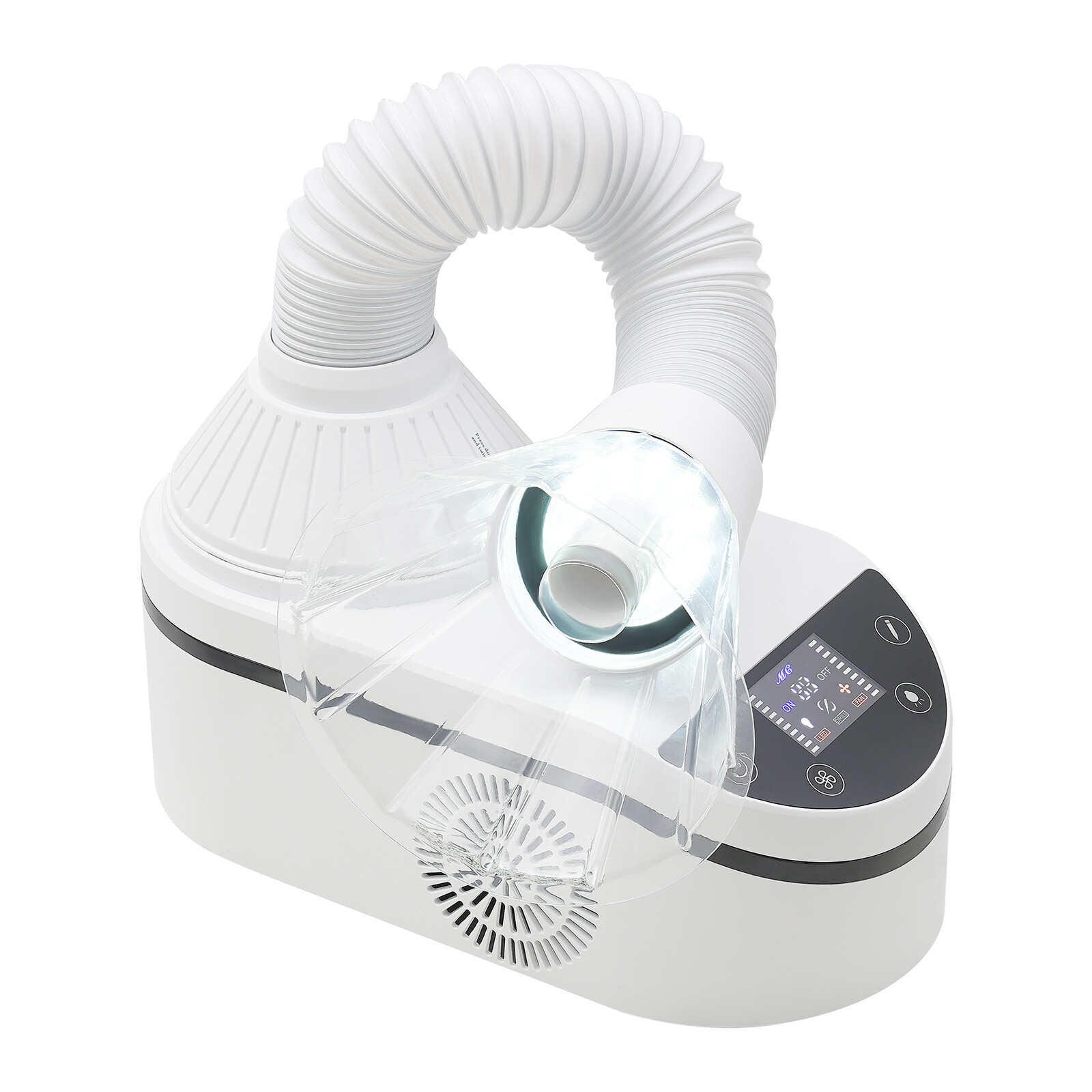 360°Tabletop Nail Dust Cleaning Machine Adjustable Speed Dust Collecting Machine