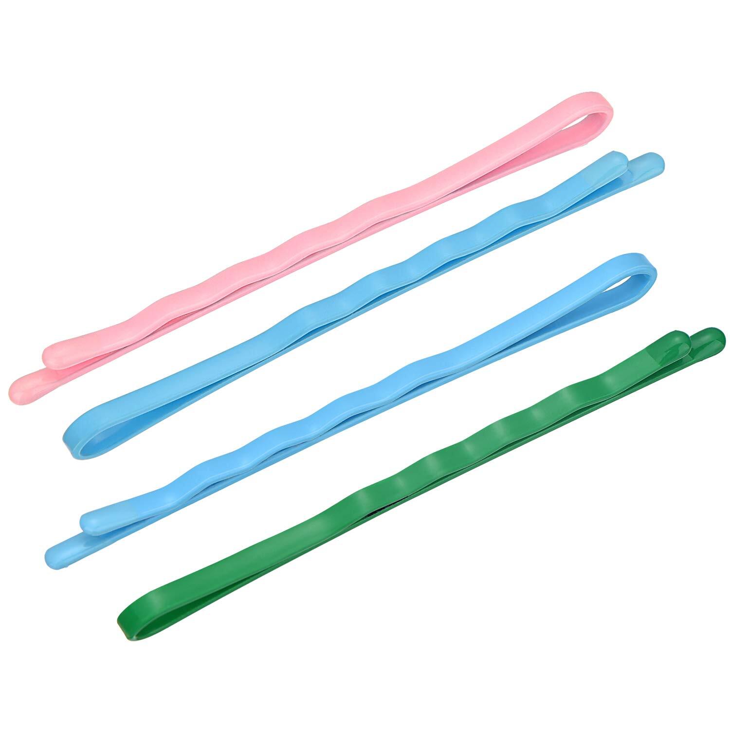 100 Pieces Bobby Hair Pins Styling Blue,Coffee,Green,Orange,Pink,Purple