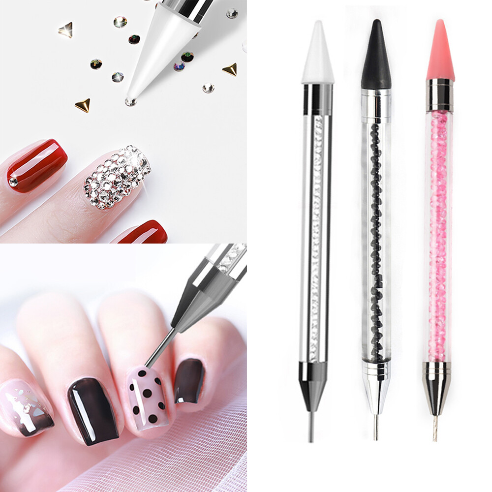 Rhinestones Head Diamond Point Drill Pen Diamond Handmade Nail Art Tools