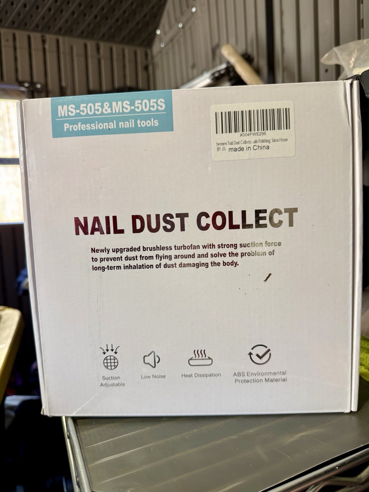 Professional Nail Dust Collector MS-505 – Adjustable Suction – New