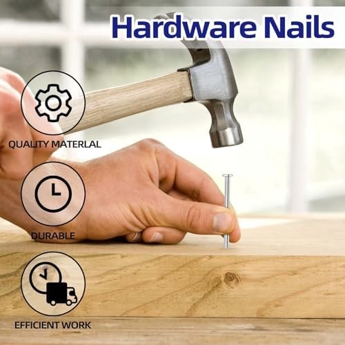 3 Inch Hardware Nails, Stainless Steel Flat Nails, Long Nails, Wood Nails, Wall