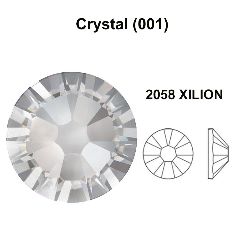Swarovski 2058 / 2088 Flatbacks Rhinestones Wholesale Lot Bulk clear CRYSTAL 001