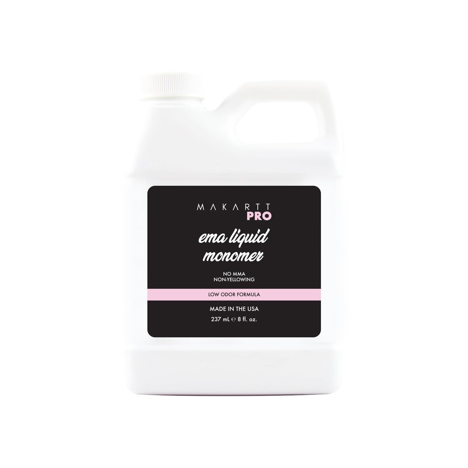 Professional-Grade Non-Yellowing Acrylic Monomer – 8 Fl Oz for Beginners