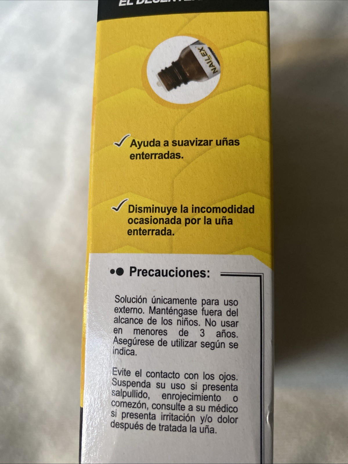 NAILEX DESENTERRADOR DE UÑAS ENTERRADA.INGROWN TOE NAIL SOFTENER CONCENTRA 12ml.