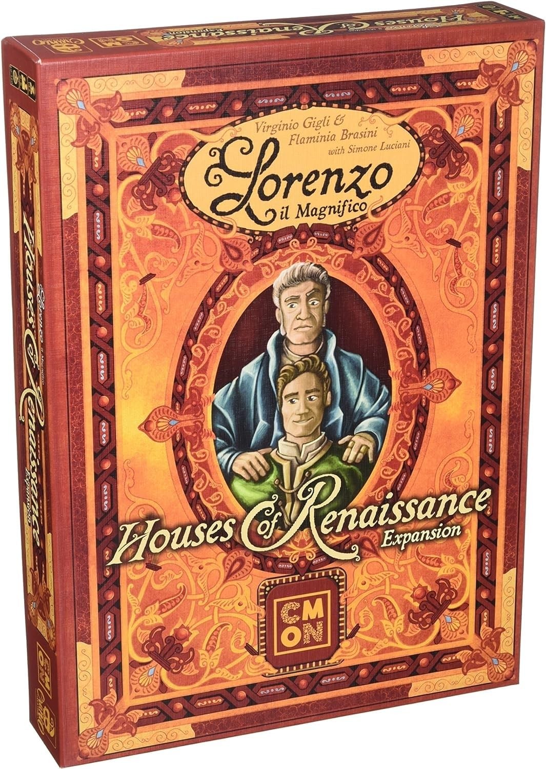 CMON Lorenzo il Magnifico: Houses of 12.4 x 8.89 x 1.97 inches, Various