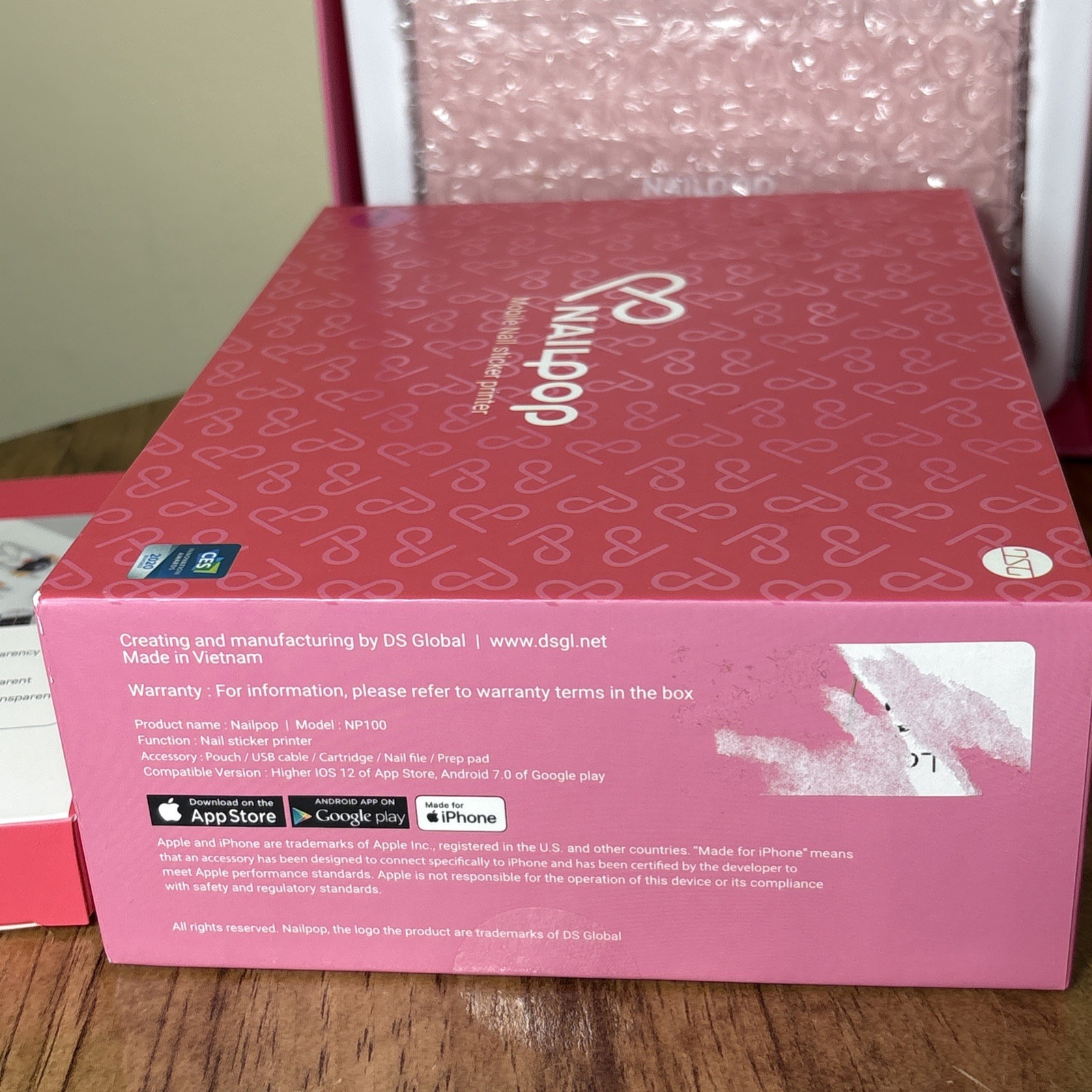 Nailpop Mobile Nail Sticker Printer