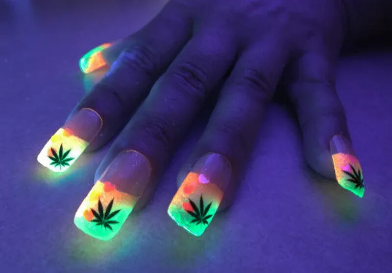 New 10g/Bag Neon Phosphor Powder Long Lasting Nail Glitter Luminous Pigment Dust