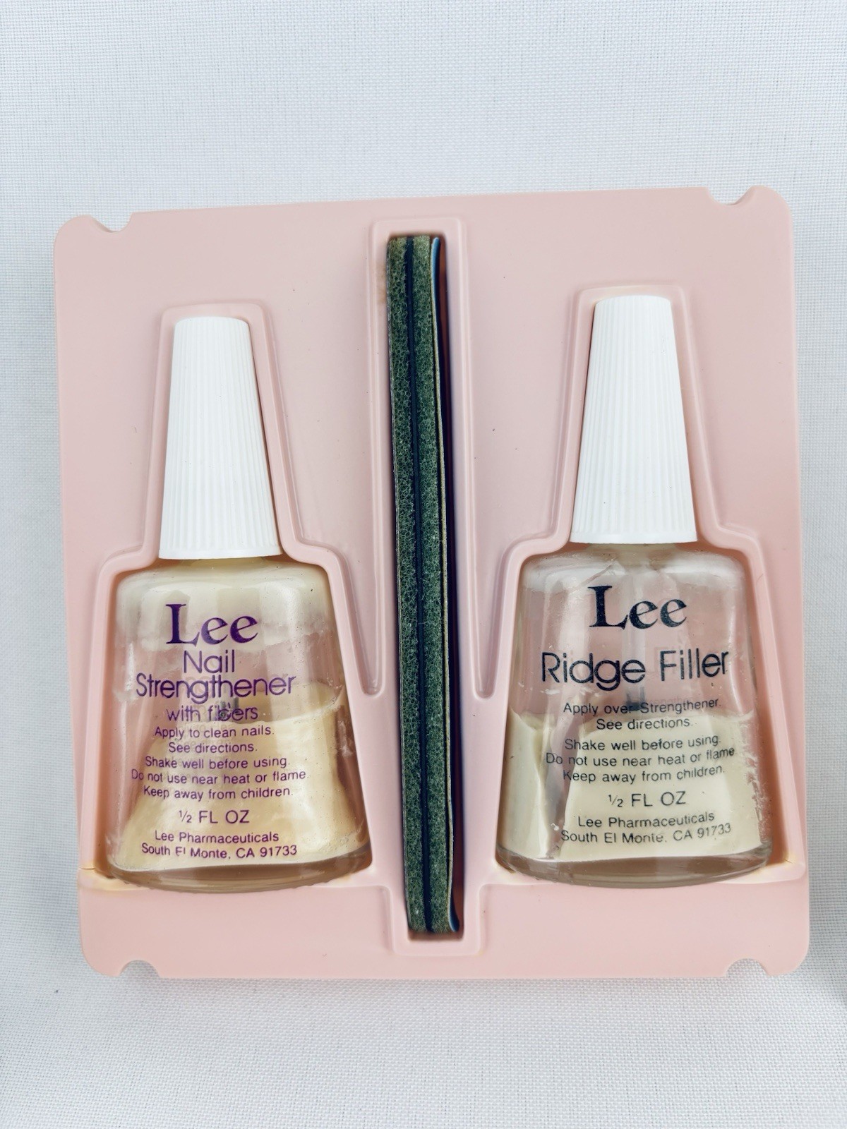 Vintage Lee Nail Strengthener Kit 1980s Movie Prop Unopened Box – NOS Read